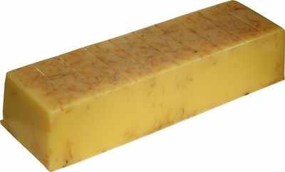 Sicilian Lemon & Calendula Cream Bar Soap Loaf 1KG | UK Made | Vegan Premium Ingredients