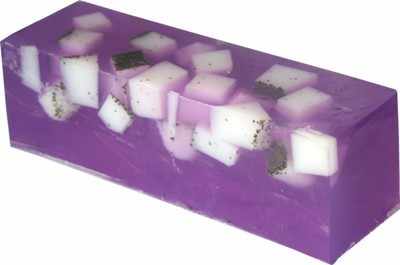 Black Raspberry & Vanilla Fancy Soap Loaf 1KG | UK Made | Vegan Premium Ingredients - Baysoap