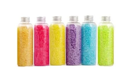 Lavender 100% Pure Essential Oil Dead Sea Bath Salts Vegan UK Handmade - Baysoap