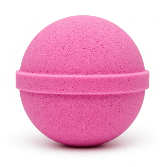 12 x Cherrylicious Shea Butter Bath Bombs 150g | Vegan Premium Ingredients UK Handmade - Baysoap