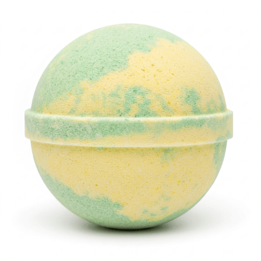 12 x Mango & Banana Cocoa Butter Bath Bombs 150g | Vegan Premium Ingredients UK Handmade - Baysoap