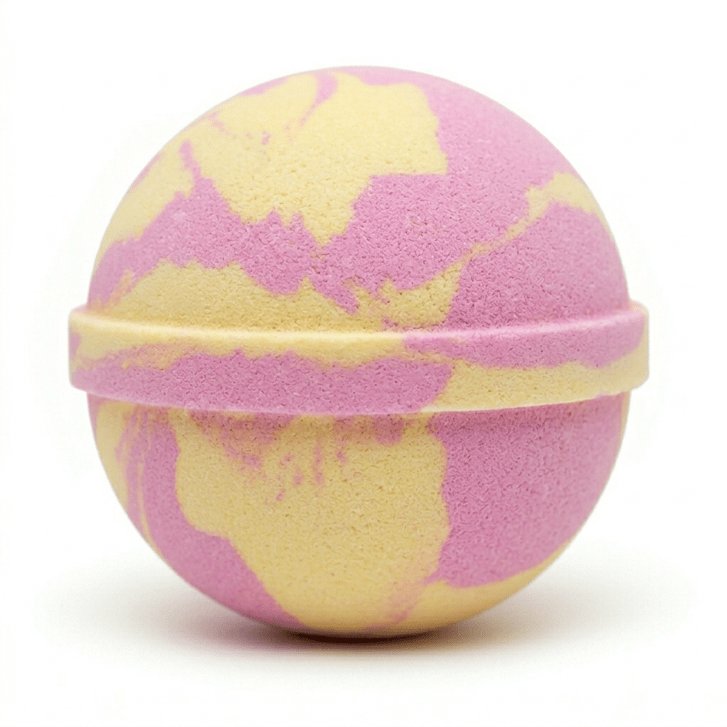 12 x Pink Fizz Cocoa Butter Bath Bombs 150g | Vegan Premium Ingredients UK Handmade - Baysoap