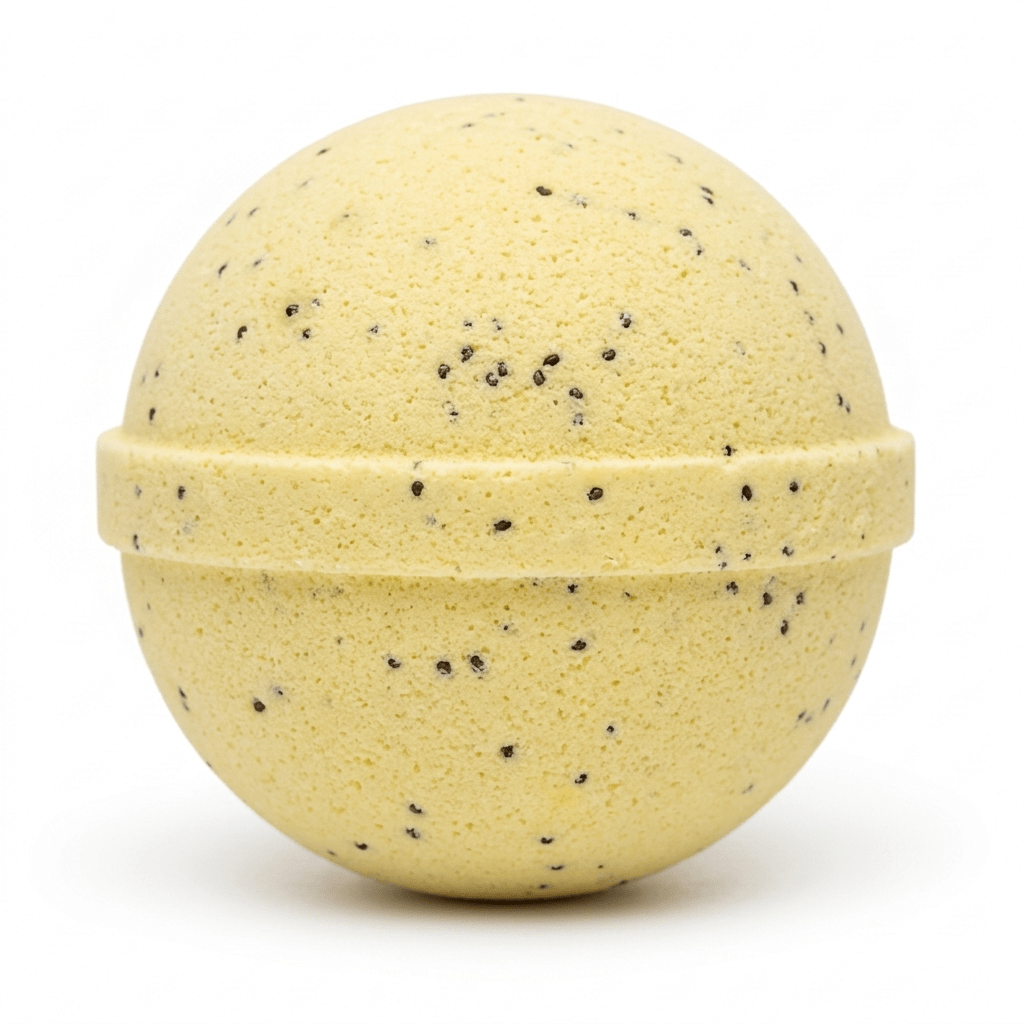 12 x Poppy Cocoa Butter Bombs 150g | Vegan Premium Ingredients UK Handmade - Baysoap
