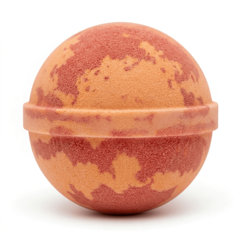 12 x Red Grapefruit Super Fizzy Bath Bombs 150g | Vegan Premium Ingredients UK Handmade - Baysoap