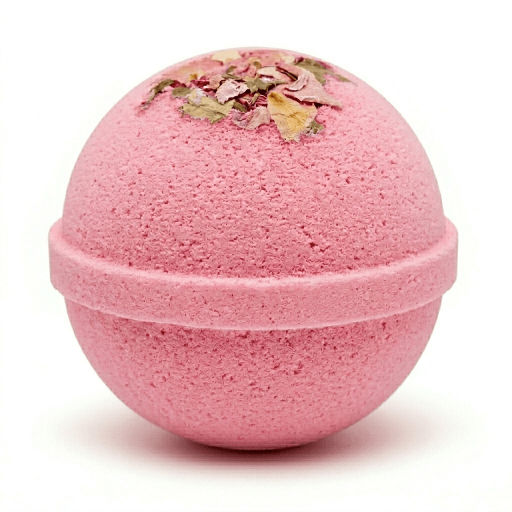 12 x Ylang & Rose Super Fizzy Bath Bombs 150g | Vegan Premium Ingredients UK Handmade - Baysoap