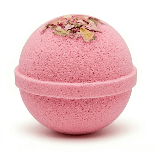12 x Ylang & Rose Super Fizzy Bath Bombs 150g | Vegan Premium Ingredients UK Handmade - Baysoap