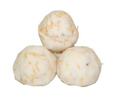 20 x Lemon & Calendula Bath Creamers | Vegan Premium Ingredients | UK Handmade - Baysoap