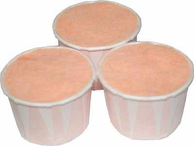 20 x Grapefruit Cocoa Butter Bath Bomb Souffles | Vegan Premium Ingredients | Made in UK