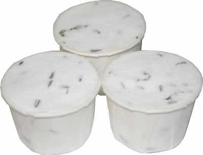 20 x Lavender & Chamomile Cocoa Butter Bath Bomb Souffles | Vegan Premium Ingredients | Made in UK