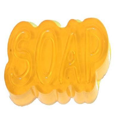 6 x Citrus Burst Creative Novel Shaped Soap Bars - Baysoap